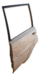 PORTA TRASEIRA ESQUERDA PAJERO TR4 2010 À 2015 DETALHE