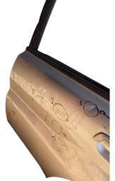 PORTA TRASEIRA ESQUERDA PAJERO TR4 2007 A 2009 DETALHE