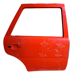 PORTA TRASEIRA DIREITA GOL PARATI G4 2006 A 2013 DETALHE