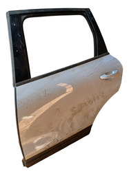 PORTA TRASEIRA ESQUERDA PORSCHE CAYENNE 2016 DETALHE