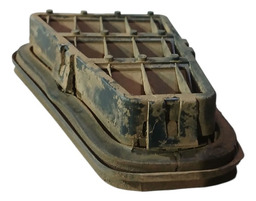 GRADE EXAUSTÃO TRASEIRA DIREITA GOL/PARATI 1996 A 2010