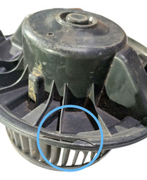MOTOR VENTILADOR AR FORÇADO GOLF 2014 A 2019 DETALHE