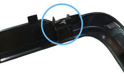 MOLDURA MULTIMÍDIA JEEP RENEGADE 2018 À 2021 DETALHE