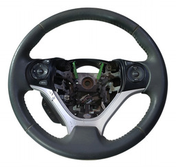 Volante Direção Civic Lxr 2012 A 2016 Com Comando Detalhe