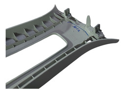 MOLDURA COLUNA CINTO DIANTEIRO ESQUERDO KA 2018