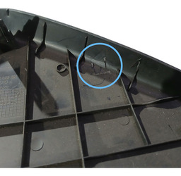 MOLDURA PAINEL LADO ESQUERDO CRUZE 2012 A 2016 DETALHE