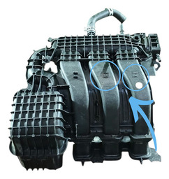 COLETOR ADMISSÃO SANDERO LOGAN 1.0 12V 3CC 15/20 DETALHE