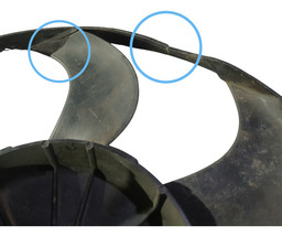 HÉLICE VENTOINHA ASTRA VECTRA 2001 A 2011 7 PAS DETALHE