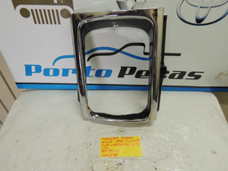 Moldura Cromada Do Farol Toyota Hilux 4x4 L/d 1997