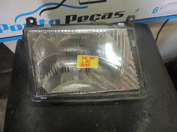 Farol Mb 180 1991 A 1995 Foco Simples Cromado L/d 