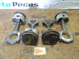 Jogo Pistão E Biela Renault Senic 1.6 16v Flex