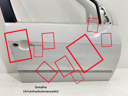 PORTA DIANTEIRA DIREITA GOL VOYAGE G5 G6 G7 G8 BRANCO