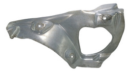Protetor Escape Calor  Direito Motor Bmw 535 3.0 2010 2012