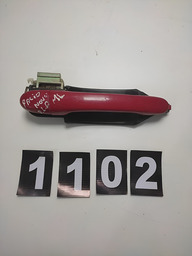 Maçaneta Dianteira Direita Fiat Palio 2015 *1102 Cx020 Vermelho