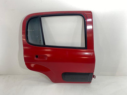 Porta Traseira Direita Uno Way 2011 A 2021 C/ Furo Moldura Vermelho