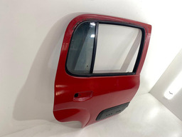 PORTA TRASEIRA DIREITA UNO WAY 2011 A 2021 C/ FURO MOLDURA VERMELHO