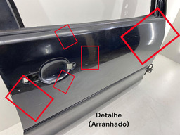PORTA DIANTEIRA DIREITA FOX 2004 A 2014 PRETO