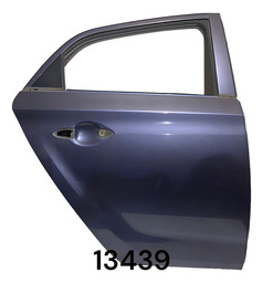 Porta Traseira Direita Hyundai Hb20 2014 À 2018 13439 Cinza-escuro