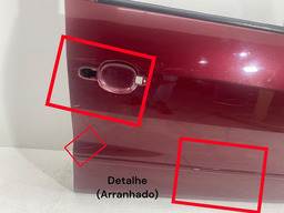 PORTA DIANTEIRA DIREITA GOL VOYAGE G5 G6 G7 G8 VERMELHO