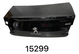 Tampa Traseira Peugeot 408 Sedan 2011 A 2015 15299 Preto