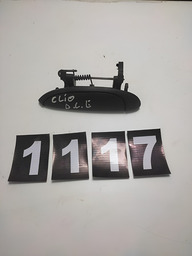 Maçaneta Dianteira Esquerda Renault Clio 2005 *1117 Cx020 Preto