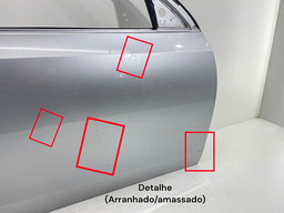 PORTA DIANTEIRA DIREITA HYUNDAI HATCH I30 2010 A 2012 PRATEADO