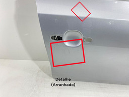 PORTA DIANTEIRA DIREITA HYUNDAI HATCH I30 2010 A 2012 PRATEADO