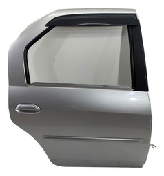 Porta Traseira Direita Renault Logan 2008 A 2013 Prateado
