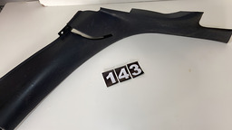 Moldura Soleira Tras Direi C4 Hatch 2007/2014 *143 Preto
