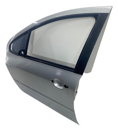 PORTA DIANTEIRA ESQUERDA PEUGEOT 307 2001 A 2012 PRATEADO