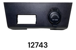 Moldura Entrada Usb Tomada 12v Tiggo 3x 2021/22 401001241aa Preto
