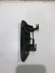 MAÇANETA TRASEIRA ESQUERDA RENAULT SCENIC 2004 *1652 CX025 PRETO