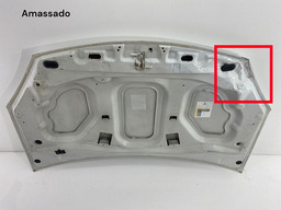 CAPÔ DIANTEIRO SANDERO 2008 A 2014 DETALHE