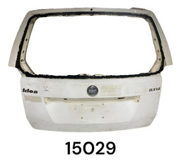 Tampa Traseira Fiat Idea 2008 A 2010 15029 Branco
