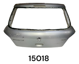 Tampa Traseira Peugeot 307 Hatch 2007 A 2012 15018 Prateado