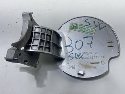 PORTINHOLA TANQUE COMBUSTÍVEL PEUGEOT 307 2002 A 2012 PRATEADO