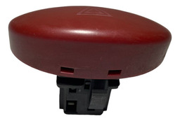 BOTÃO PISCA ALERTA PEUGEOT 206 2002/ 2008 9643213777 VERMELHO