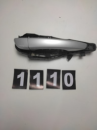 MAÇANETA TRASEIRA DIREITA PEUGEOT 208 2021 *1110 CX020 PRATEADO