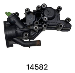 Carcaça Válvula Termostática Peugeot 208 2015 14582