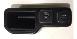 PORTA TRECO COM TOMADA JEEP RENEGADE 2021 *2738 CX045 PRETO