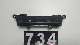 Botao Pisca Alerta Desembaçador Fiat Cronos 2021 *734 Cx012 Preto
