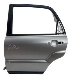 Porta Traseira Esquerda Sportage 2006 A 2010 Prateado