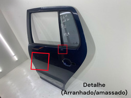 PORTA TRASEIRA ESQUERDA FOX 2015 A 2022 AZUL-MARINHO