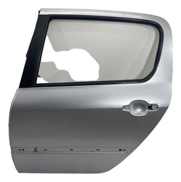 Porta Traseira Esquerda Peugeot Hatch/sedan 307 2001 A 2012 Prateado
