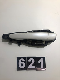 Maçaneta Traseira Esquerda Peugeot 208 2021 *621 Cx011 Prateado