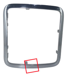 MOLDURA CROMADA CONSOLE CENTRAL GRAND CHEROKEE  2009