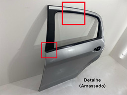 PORTA TRASEIRA ESQUERDA PUNTO 2008 A 2017 CINZA