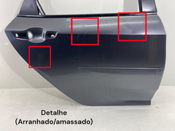 PORTA TRASEIRA DIREITA CIVIC 2017 A 2021 CINZA-ESCURO