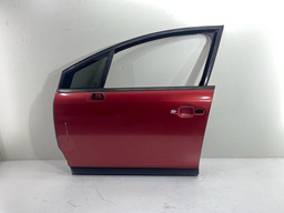 Porta Dianteira Esquerda C4 Hatch / Pallas 2008 A 2013 Vermelho