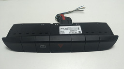 BOTAO PISCA ALERTA RENAULT KWID 2020 *735 CX012 PRETO